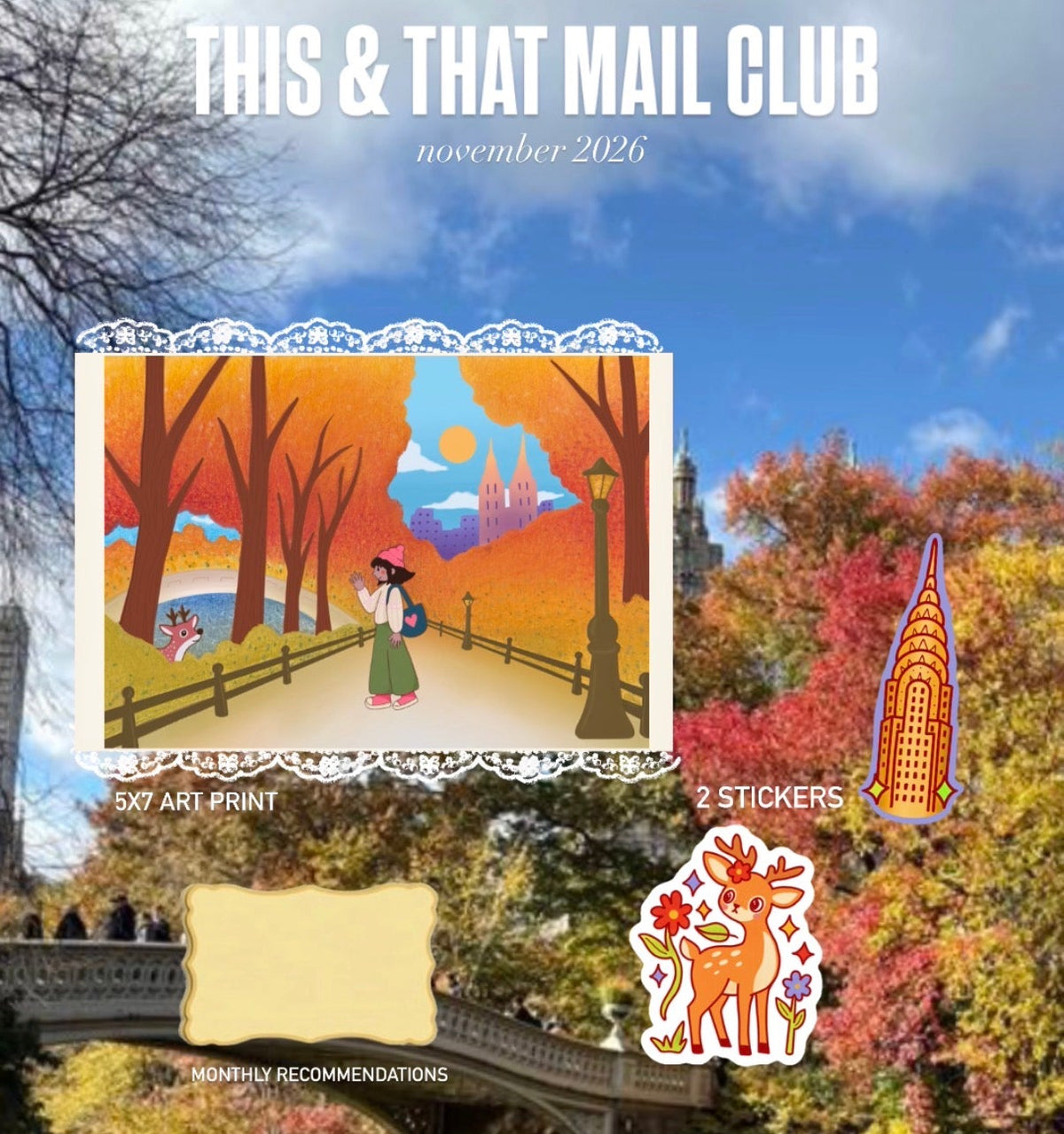 Monthly Mail Club Subscription